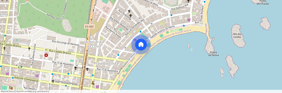 Avenida Antônio Gil Veloso, 646, Jardim Praia da Costa, Vila Velha, Vila Velha - ES, 29101-110, Brazil