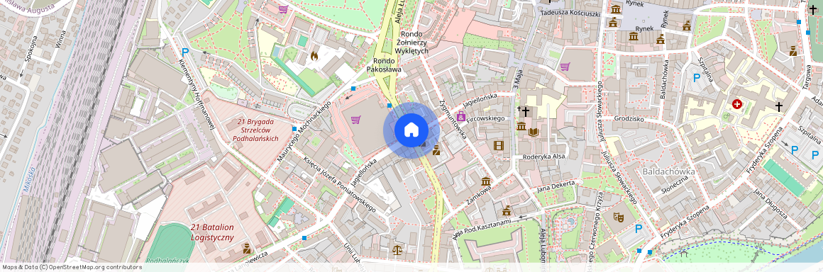 ul. Jagiellońska, Pułaskiego, Rzeszów, podkarpackie