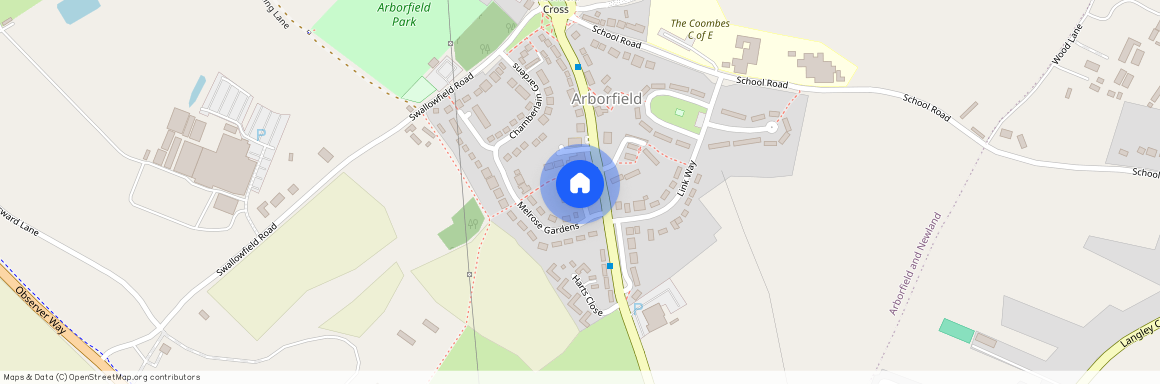 Melrose Gardens, Arborfield Cross, Reading, RG2