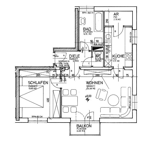 Wohnanlage der LAWOG Waldweg 8/2 4112 Walding - Foto 2
