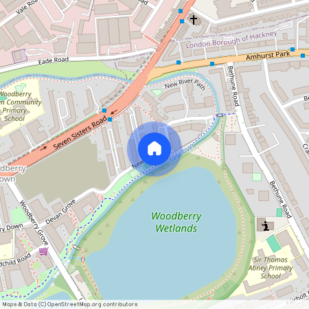 Newton Close, Woodbery Down, Finsbury Park, London, N4
