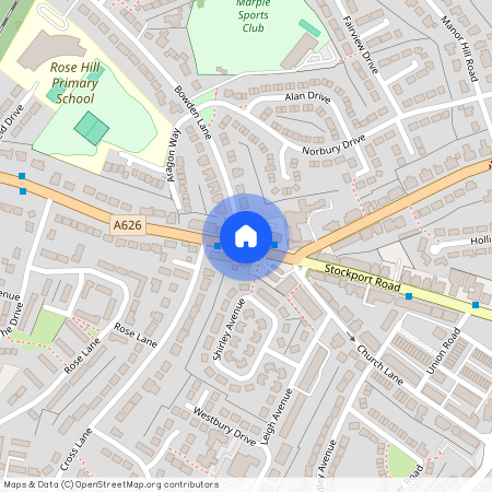 Flat 1 The Hollins, Marple, Stockport, SK6