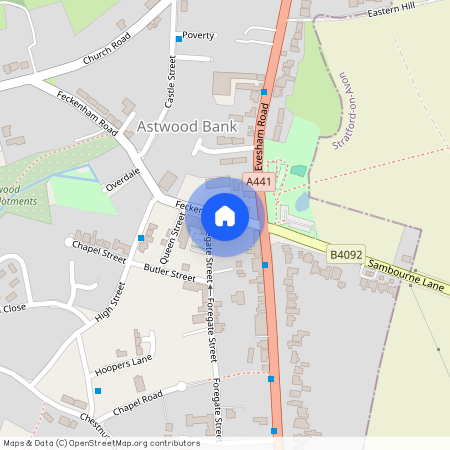 Feckenham Road, Astwood Bank B96