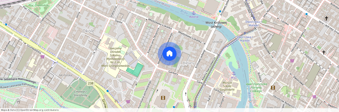 Okole, Bydgoszcz, kujawsko-pomorskie