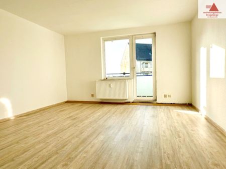 Schicke 3-Raum-Wohnung mit Balkon im Wohngebiet in Geyer!! - Foto 4