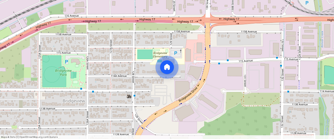 google map, Surrey, Surrey, Metro Vancouver, V3R 2N1