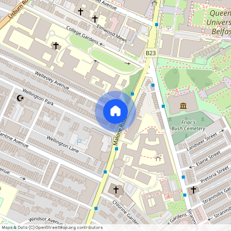 Apt 3, 7 Malone Road, Belfast BT9 6RT, Belfast