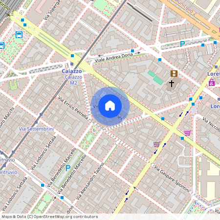 Via Carlo Gomes, Włochy, Milan