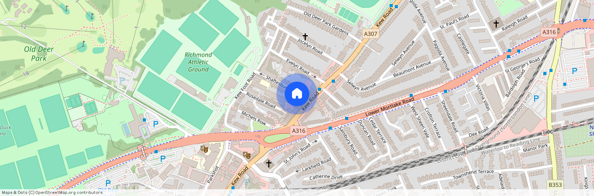 Shaftesbury Road, Richmond, TW9, London