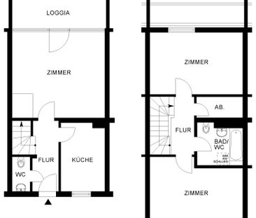 Großzügige 3-Zimmer-Wohnung mit Loggia //ZG 4.OG/5.OG , 4. ME von l... - Foto 5