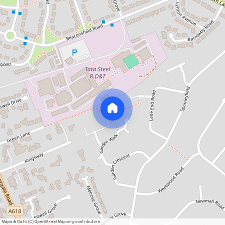 Rotherham, Lane End View