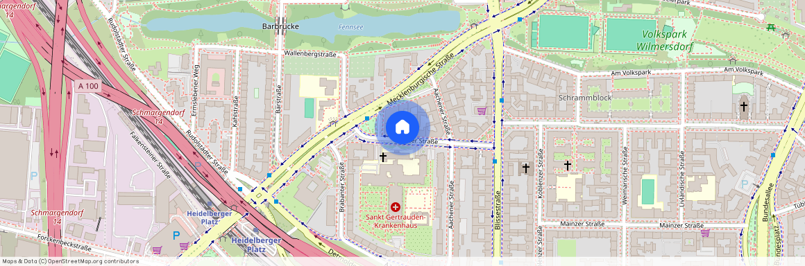 Paretzerstraße 6, 10713 Berlin - Wilmersdorf