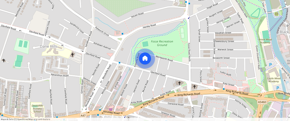 St. Dunstan Road, Leicester, LE3