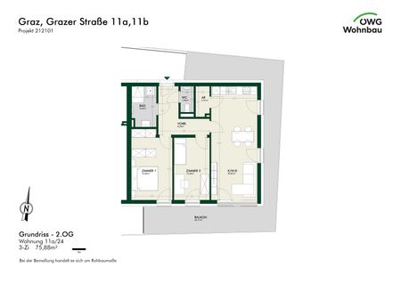 Ihr neues Lieblingszuhause wartet auf Sie! 3-Zimmer-Wohnung mit Traum-Balkon - Photo 5