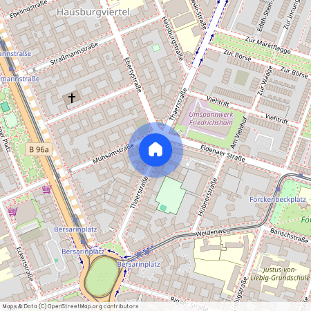 Thaerstr., Berlin, Friedrichshain, 10249