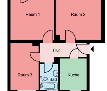 3-Zimmer-Wohnung in Castrop-Rauxel Merklinde - Foto 1