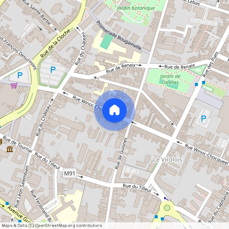 Rue Winoc Chocqueel, Tourcoing