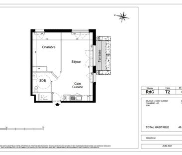 Location Appartement 2 pièces 46m² LUCE 28110 - Photo 6