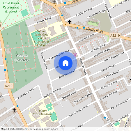 Rowallan Road, Fulham, London