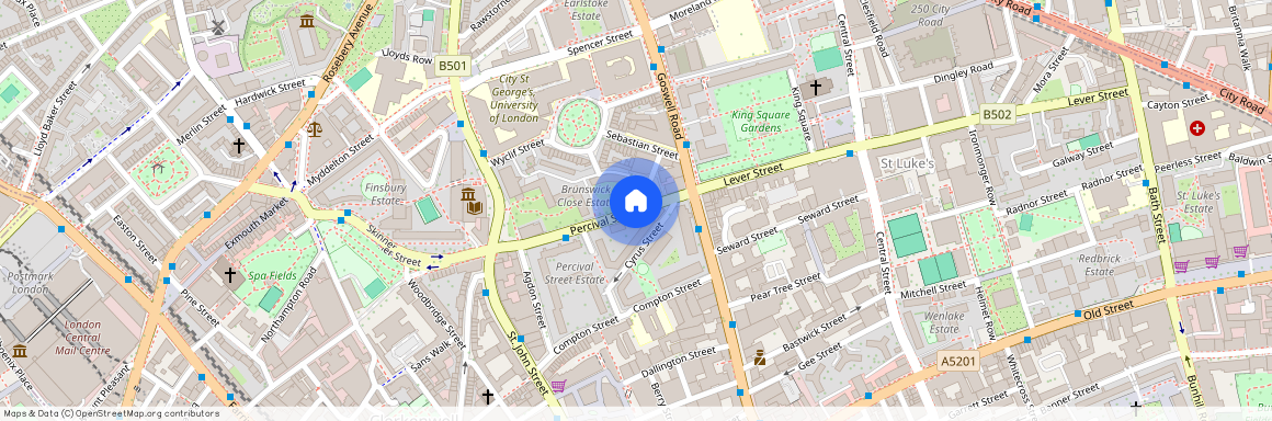 Percival Street, Clerkenwell, London, EC1V