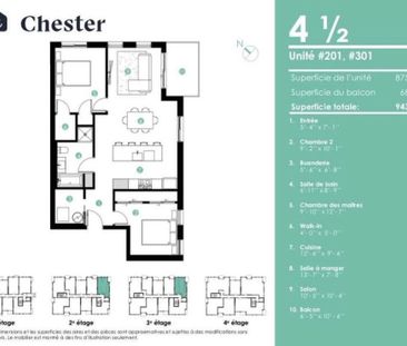 NOUVEAU PROJET - 116 rue St-Jean-Baptiste, 4 1/2 à Valleyfield - Photo 3