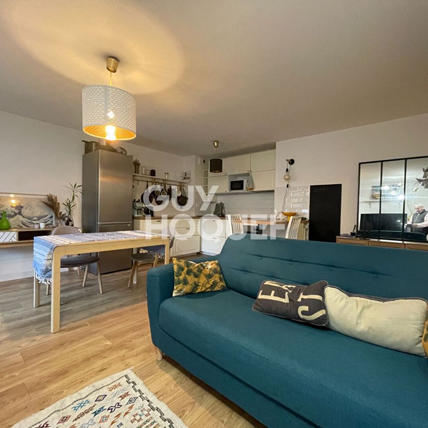 Appartement Toulouse 3 pièce(s) 57.37 m2 Meublé - Photo 1