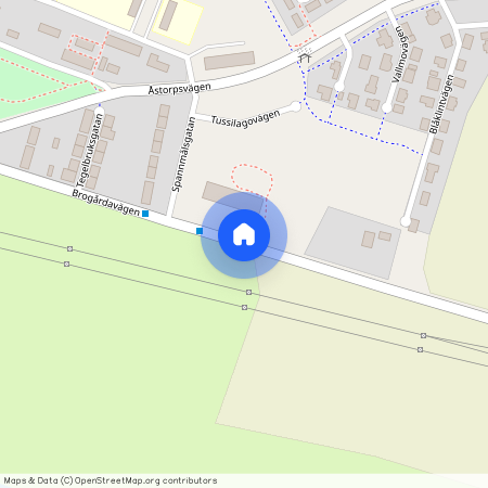 Brogårdavägen, Hyllinge