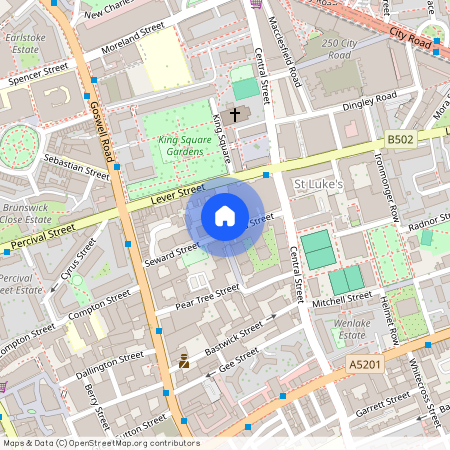 Seward Street, Clerkenwell, London, EC1V