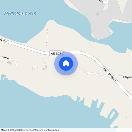 Bergstupsvägen, Tynningö