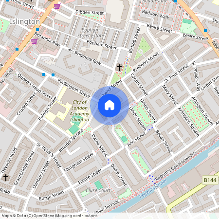 Packington Street, Islington, N1