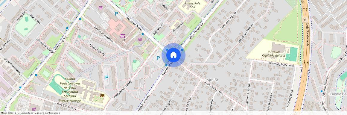 ul. Franciszka Żwirki, Tczew, tczewski, pomorskie