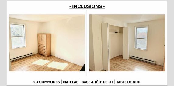 ! 3 1/2 À LOUER – MULTIPLES INCLUSIONS ! - Photo 2