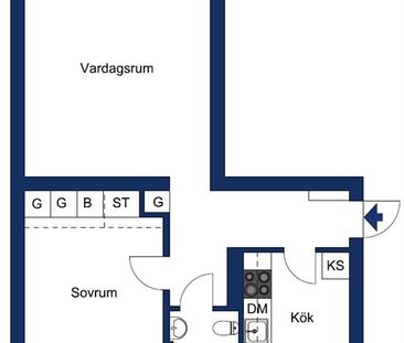 Johan Kocksgatan 61 B - Foto 4