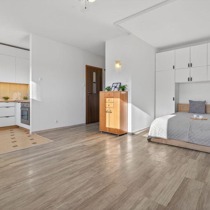 (Symbol 439375) MIESZKANIE na WYNAJEMSzczecin, os. Bukowe 32m2 - przestronna kawalerka, dobry standard! - Zdjęcie 1