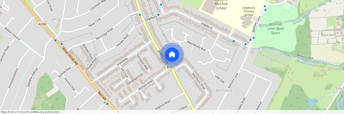 Green Lane, Chislehurst, Kent, BR7