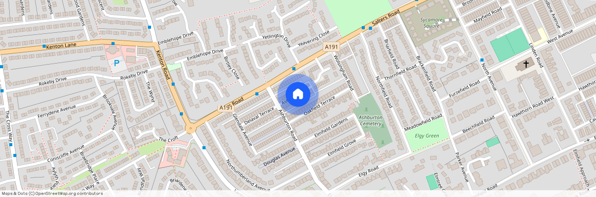 Ashfield Road, Gosforth, Newcastle Upon Tyne