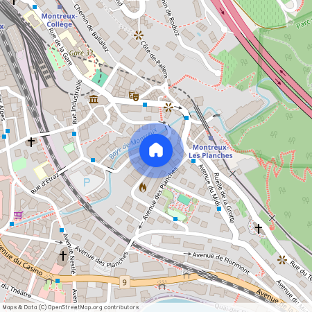 Rue de la Corsaz 8, Montreux