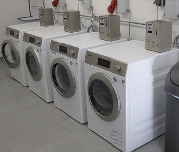 Modernes 1-Raum-Apartment mit Terrasse – im Grünen - Photo 5