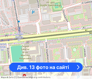 58m2, 2 sypialnie, ul.Kolejowa, Wola - Фото 1