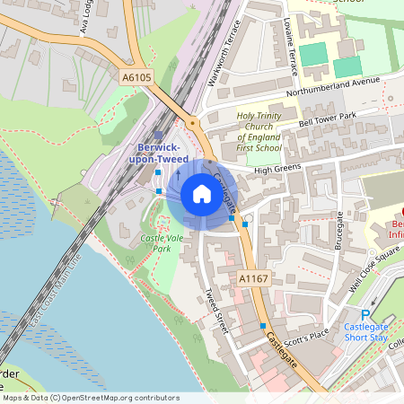 Railway Street, Berwick-Upon-Tweed, TD15