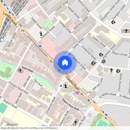 St. James Road, Off London Road, Leicester, LE2