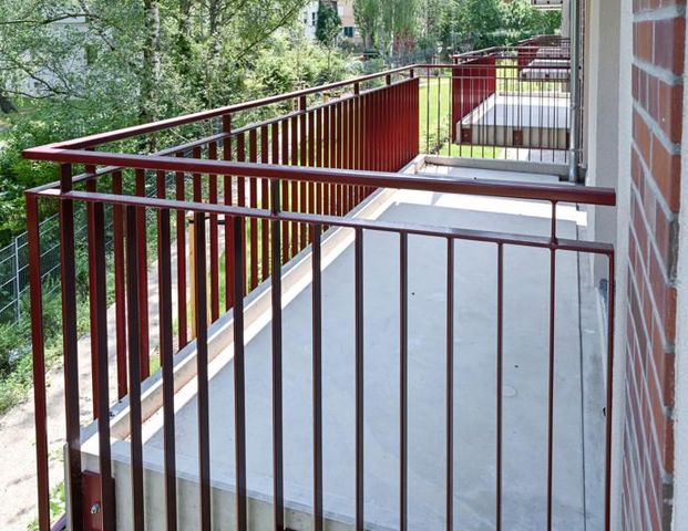 Neubau! Wunderschöne 4-Raumwohnung mit zwei Balkonen! - Foto 1