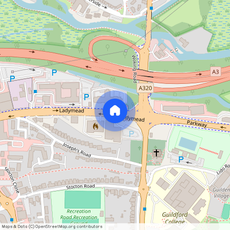 Ladymead, Guildford, GU1 1FP, Surrey