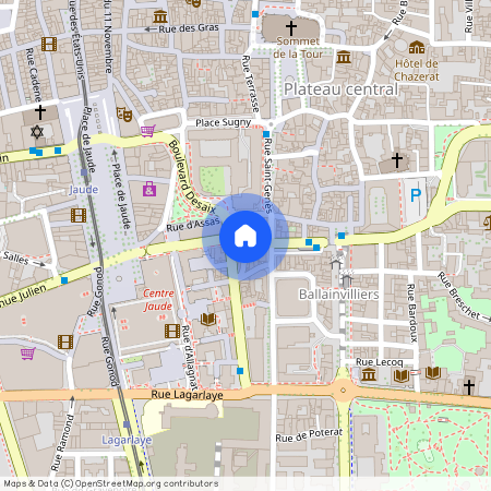 Résidence Le Clémenceau 7 rue Desgeorges, 63000, Clermont-Ferrand