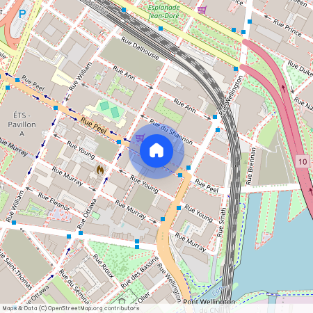 Rue Peel, H3C 0T1, Montréal