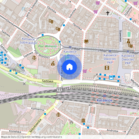 Śródmieście, ul. Jana Matejki, Katowice