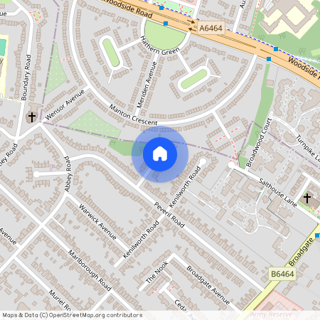 NG9 2HW, Beeston