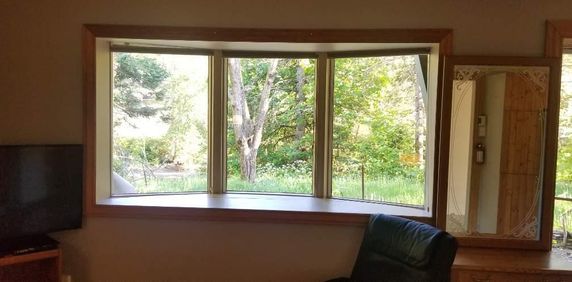 5 1/2 foyer tout inclus (wifi et hydro) terrain bordé d'un étang - Photo 2