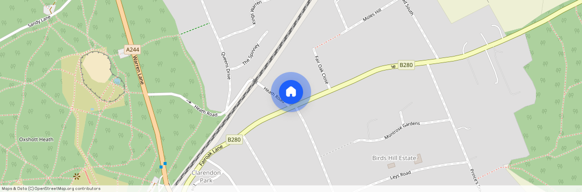 Heath Road, Oxshott, Leatherhead, Surrey, KT22