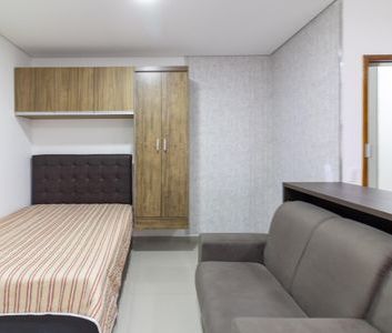 Studio para alugar com 40m², 1 quarto e sem vaga - Foto 3